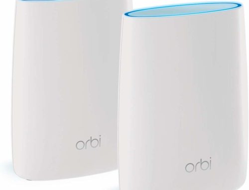 NETGEAR Orbi Tri-band Whole Home Mesh WiFi System with 3Gbps Speed (RBK50) – Router & Extender replacement covers up to 5,000 sq. ft.